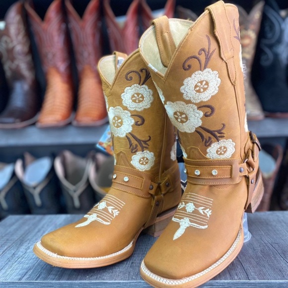 Womens 100% real leather boots - Picture 4 of 16